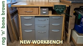 Making A Workbench Out Of Salvaged Things part 2 of 2 [upl. by Teodor331]