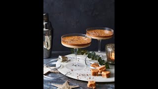 Salted Maple Fudge Espresso  Christmas Cocktail [upl. by Olram340]