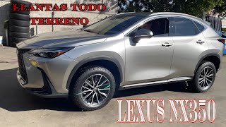 Le pusimos llantas todo terreno a una LEXUS NX350 [upl. by Esinej402]