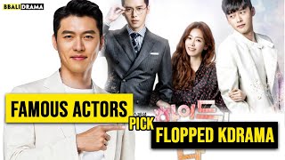 Korean Actors That Pick FLOPPED Over FAMOUS Kdramas [upl. by Vernice]