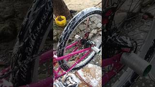 cycle wash 🚲😍 viral video😱 [upl. by Anirbac934]