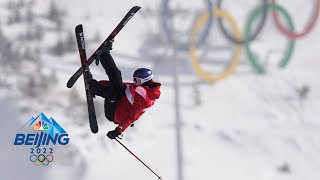 Chinas Eileen Gu stomps final slopestyle run to snatch silver  Winter Olympics 2022  NBC Sports [upl. by Flan379]