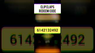 2025 clipclaps redeem codee😎😎clipclaps clipclap redeemcode CryptoSadiya [upl. by Korwin673]