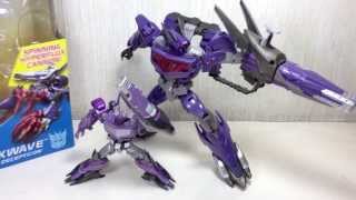 Shockwave Voyager amp Cyberverse Transformers Prime Beast Hunters [upl. by Nylasej]