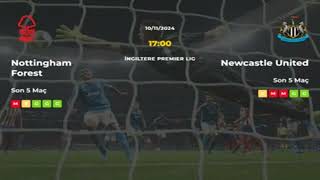 Nottingham Forest Newcastle United İddaa Tahminleri 10 Kasım 2024 iddaa [upl. by Gretna574]