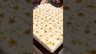 Osmanthus rice cake  Chinese rice cake 😊😍chinese food  youtubeshorts [upl. by Nyvets]