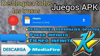 🔴Descarga quotCHEATSquot para desbloquear todos los trucos en los juegos de Kawaks Arcade Emulador [upl. by Akeber]