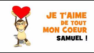 SAINT VALENTIN JE TAIME SAMUEL [upl. by Pavkovic72]