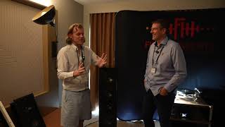 PerListen S7T at Audio Advice Live 2023 w Erik Weiderholtz  Luke Wilmer formerly of Gramophone [upl. by Newfeld729]