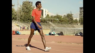 Selemon Barega Breaks Ethiopian National Record [upl. by Ardnazil]