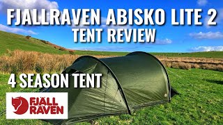 Fjallraven Abisko Lite 2 TENT Review  Camping Gear [upl. by Mayhs]