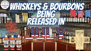 Whiskeys amp Bourbons To Look For In July [upl. by Nonnag343]