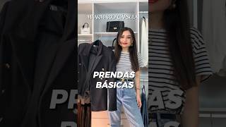 ARMARIO CÁPSULA 2024 🤍✨👚 PRENDAS BÁSICAS PARA TU CLOSET [upl. by Khano]