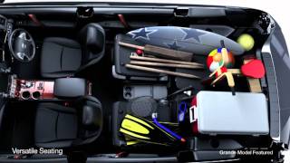 Toyota Kluger  Seating amp Storage [upl. by Cilo642]