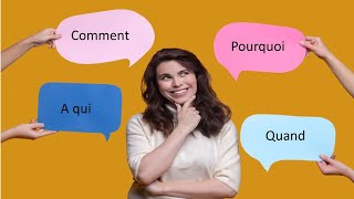 Linterrogation  les mots interrogatifs ِ Qui Quoi Où Quand  DELF A2 كلمات الاستفهام [upl. by Areehs]