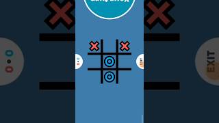 Tic Tac Toe Game Video trending gaming tictak [upl. by Egief]