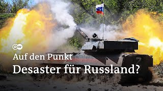 Siegesparade ohne Sieg Verliert Putin den Krieg gegen die Ukraine  Auf den Punkt [upl. by Amhser467]