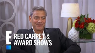 George Clooney Talks Casamigos 70sThemed Halloween Party  E Red Carpet amp Award Shows [upl. by Noyahs376]