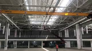 European Standard Underhung Crane Installed in Our Customers Workshop [upl. by Maidy]