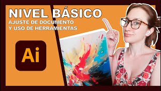 Curso Illustrator Básico  Ajustes de Documentos y Uso de Herramientas [upl. by Ives32]