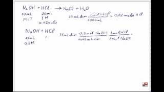 Ácidos y bases Reacción de neutralización valoración y pH [upl. by Llenrrad]