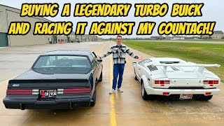 I Bought the cheapest Buick Grand National in the USA and raced it against my Lamborghini Countach [upl. by Yduj598]