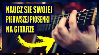 Jak nauczyć się grać na gitarze  Lekcja gitary dla początkujących [upl. by Latterll677]