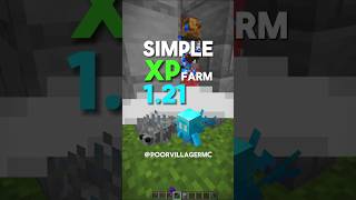 🐟 Simple AllaySilverfish XP Farm  minecraft minecrafttutorial tutorial farm tutorial [upl. by Sirromed]