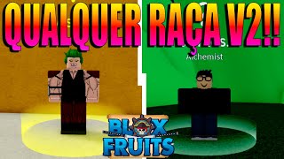 Como Pegar Raça V2 No Blox Fruits [upl. by Giefer]