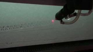 Laser Cutting Depron 2 [upl. by Eemla]