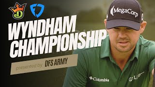 DFS PGA  Wyndham Championship  FREE Draftkings and Fanduel Breakdown  DFS Army [upl. by Thomas]