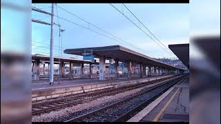 Annunci Trenitalia dalla stazione di Ancona [upl. by Esilahc]