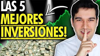 Las 5 Mejores Inversiones para Ganar Dinero siendo Principiante [upl. by Urien]