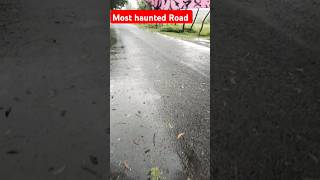 Most Haunted Road ☠️ Mini Vlog ghost shorts minivlog [upl. by Heti]