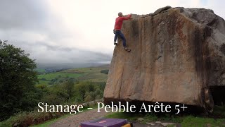 Stanage Plantation  Pebble Arête 5 [upl. by Porche]