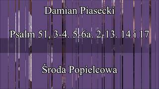 Psalm środa popielcowa [upl. by Sarad]