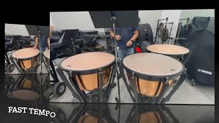 2024 Region MS Timpani Etude [upl. by Ferrell]