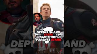 Depuis quand Captain America sait pour la mort des parents de TONY STARK  ☠️ [upl. by Meean80]