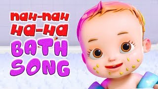 Nah Nah Ha Ha  Bath Song  Baby Ronnie  Nursery Rhymes Kids Songs  Videogyan 3D Rhymes [upl. by Haim742]