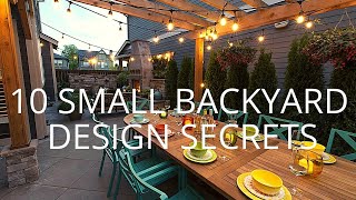 Small Landscape Design Ideas 10 Secrets [upl. by Montagu]