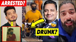 WTF Dr Vivek Bindra Fully Drunk at Airport 😨 Munawar Faruqui Arrested at Mumbai Airport UK07 [upl. by Sackey]