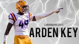 Arden Key  Potential 1 Pick  LSU 201617 Highlights [upl. by Attenad927]