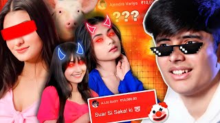 Total Gaming Roasted Beautiful Streamers 🤣TG VIKAS [upl. by Fionnula]