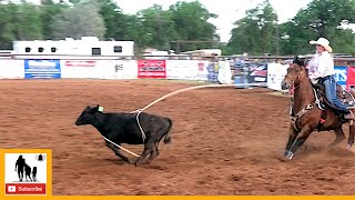 Breakaway Roping  2023 Wellington Pro Rodeo  Thursday Censored [upl. by Nylirehc]