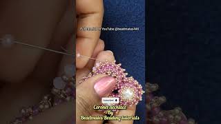 Coronet necklace beadmates446 beadingtutorials click on ▶️ to watch full tutorial [upl. by Sinylg]