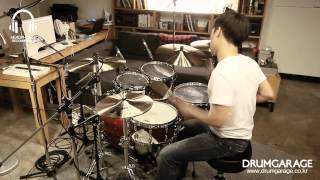 Sound Sample Zildjian KCustom Dark Set by wwwdrumgaragecokr [upl. by Spearing]