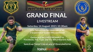 Waikato Rugby League Grand Finals 2021 [upl. by Eillom]