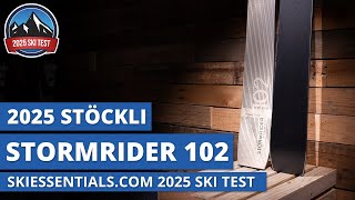 2025 Stockli Stormrider 102  SkiEssentialscom Ski Test Review [upl. by Iseabal]