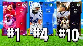 The Top 10 MUST HAVE Cards in Madden 24 [upl. by Esiocnarf434]