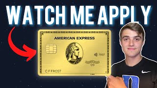 Amex Gold Card How to INSTANTLY Get Approved [upl. by Ainig]